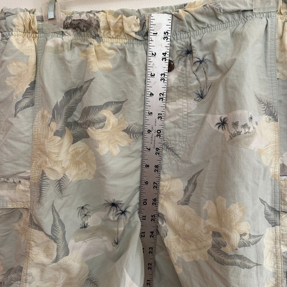 Tommy Bahama Men's Swim Trunks Lined Size Large Tropical Floral - Picture 8 of 13